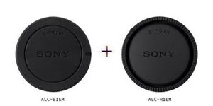 Sony E-mount objektyvo/fotoaparato dangtelių komplektas (ALC-R1EM + ALC-B1EM)