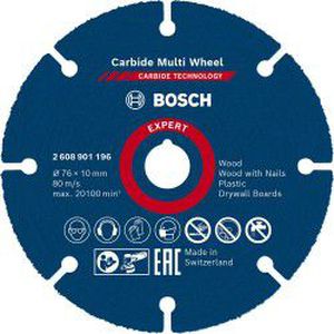 Pjovimo diskas BOSCH Expert Carbide Multi Wheel 76mm