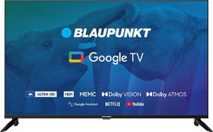 TV 43" Blaupunkt 43UBG6000S 4K Ultra HD LED, GoogleTV, Dolby Atmos, WiFi 2,4-5GHz, BT, juoda