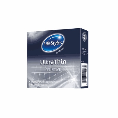 LIFESTYLES prezervatyvai ULTRA THIN N3