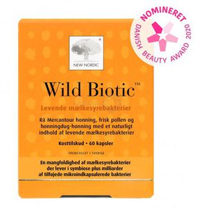 Maisto papildas NEW NORDIC Wild Biotic kapsulės N60