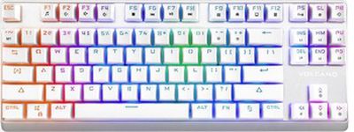MODECOM VOLCANO LANPARTY (brown Outemu switch) wired white Mechanical RGB Keyboard
