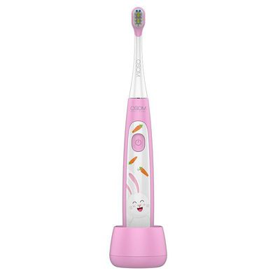 Vaikiškas įkraunamas elektrinis dantų šepetėlis OSOM Oral Care Kids Sonic Toothbrush Pink OSOMORALK7PINK, rožinės spalvos, IPX7