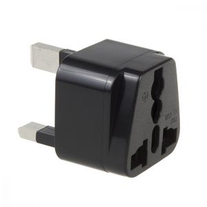Maclean Adapter EU socket for UK MCE154 plug black