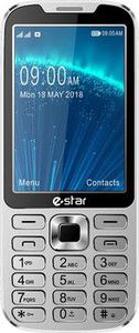 eSTAR X35 Feature Phone Silver Dual SIM