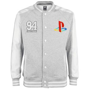 Playstation - Since 94 College Jacket - Grey - Medium