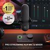 SteelSeries Alias Pro Gaming Microphone, Wired, Black |USB/XLR