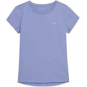 Marškinėliai Mergaitei 4F Šviesiai Mėlyna HJL22 JTSD001 34S