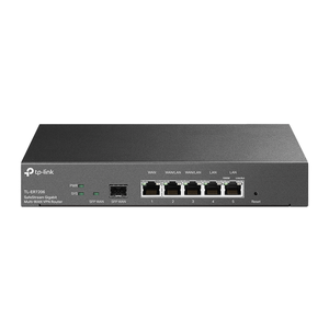 Maršrutizatorius TP-LINK SafeStream Gigabit Multi-WAN VPN Router ER7206 10/100/1000 Mbit/s, Ethernet LAN (RJ-45) ports 1× Gigabit SFP WAN Port, 1× Gi