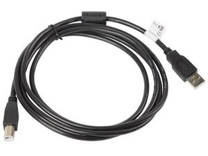LANBERG CA-USBA-11CC-0018-BK cable USB 2.0 AM-BM with ferrite 1.8m black