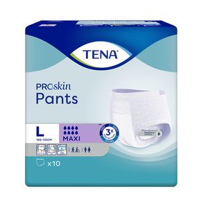 TENA Pants Maxi Sauskelnės-kelnaitės, L, 10 vnt.