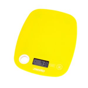 Virtuvinės svarstyklės Mesko Kitchen scale MS 3159y Maximum weight (capacity) 5 kg, Graduation 1 g, Display type LCD, Yellow