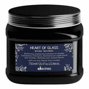 Davines Heart of Glass Intense Treatment Šviesius plaukus stiprinanti kaukė, 750ml