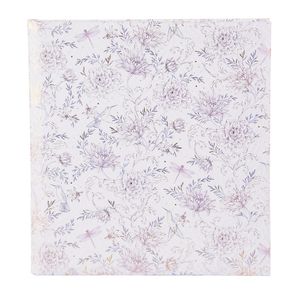 Albumas GOLDBUCH 27468 Hybrid Heritage lilac 30x31 cm| 60 psl | balti lapai| kampučiai/lipdukai