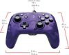 PDP Faceoff Deluxe+ Audio Wired Controller - Purple Camo