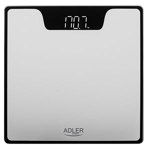 Svarstyklės Adler Bathroom Scale AD 8174s Maximum weight (capacity) 180 kg, Accuracy 100 g, Silver