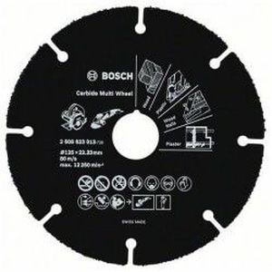 Pjovimo diskas medienai BOSCH 125x1,0x22,23mm