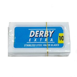 Derby Extra Stainless Steel Dviašmeniai skutimosi peiliukai, 10 vnt.
