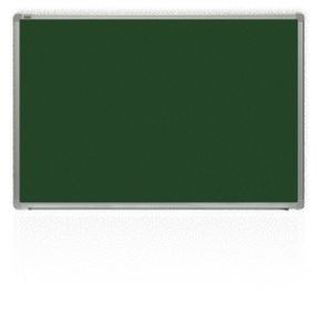 Magnetinė rašomoji lenta 2x3, 120x90cm, žalios spalvos, rašymui kreida, aliuminio rėmas