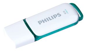 Philips USB 2.0 8GB Snow Edition Green