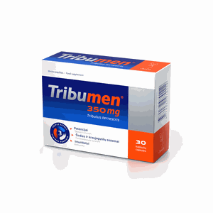 Tribumen 350 mg kapsulės N30 