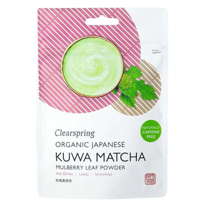 Japoniška šilkmedžio lapų arbata KUWA MATCHA, ekologiška