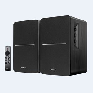 Kolonėlės Edifier Powered Bluetooth Bookshelf Speakers R1280DBS Black, Bluetooth, Wireless connection