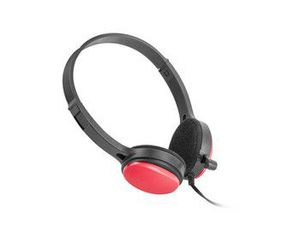 UGO Headset + Microphone red