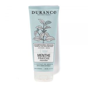 Durance Shampoo For Hair &amp; Body Fresh Mint Kūno ir plaukų prausiklis vyrams, 200ml
