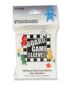 Board Game Sleeves - Standard Size (63x88mm) - 100 Pcs