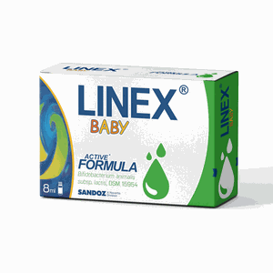Linex Baby lašai 8 ml 