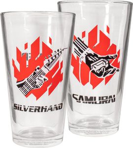 Cyberpunk 2077: Silverhand Pint Glass Set