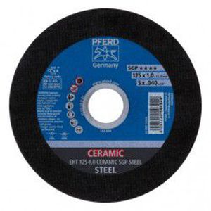 Pjovimo diskas PFERD EHT 125-1,0 Ceramic SGP Steel