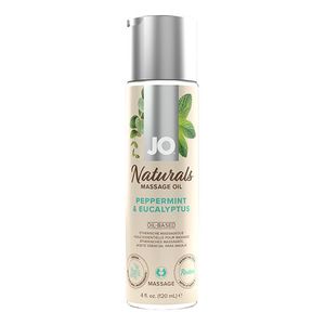 Masažo aliejus Naturals Peppermint &amp; Eucalyptus (120 ml)