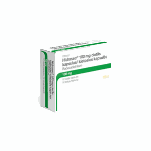 Hidrasec 100 mg kietosios kapsulės N10