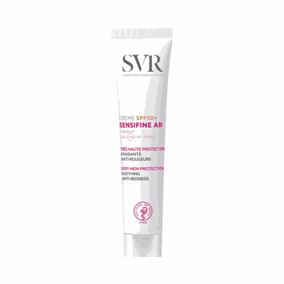 SVR Sensifine SPF50+ Face Cream Veido kremas nuo saulės raustančiai, itin jautriai odai, 40ml