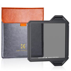 K&F 100*100*2MM Square Full ND8 with Lens Protection Bracket