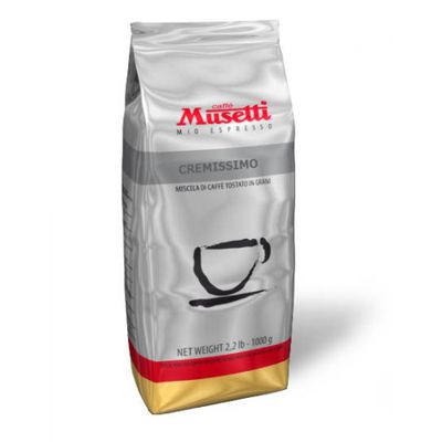 Kavos pupelės Musetti "Cremissimo" 1kg