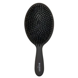 Balmain Hair Luxury Spa Brush Black Apvalus šerno šerių šepetys, 1vnt