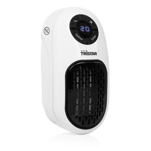 Tristar Plug Heater KA-5084 Ceramic, 400 W, Suitable for rooms up to 25 m², White