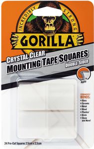 Gorilla tape Mounting Tape Squares 24pcs