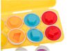 MONTESSORI lavinamasis žaislas Sujungiami kiaušiniai su formomis ir spalvomis