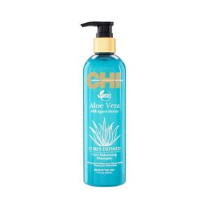 CHI Aloe Vera Curl Enhancing Shampoo Garbanas išryškinantis šampūnas, 340ml