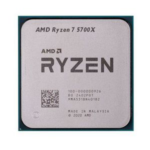 AMD CPU Desktop Ryzen 7 8C/16T 5700X (3.4/4.6GHz Boost,36MB,65W,AM4) Tray (ne gamyklinė pakuotė, be priedų)