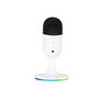 Marvo MIC-06 RGB white wired microphone |USB