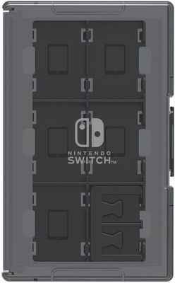 HORI Game Card Case 24 (Black) for Nintendo Switch