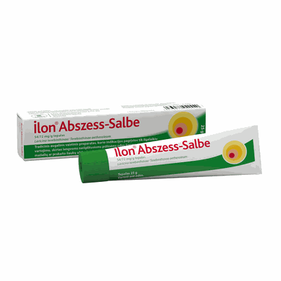 Ilon Abszess-Salbe 54 mg/72 mg tepalas 25 g