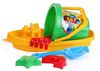 Smėlio žaislų rinkinys su kibirėliu ir laiveliu 2889