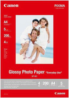 CANON GP-501 glossy photo paper A4 5 sheets