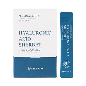 Mizon Hyaluronic Sherbet Peeling Scrub Veido šveitiklis su , 40x5g